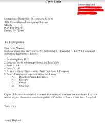 In order to impress the management, cover letter should be good and professional handmade. K1 Visa Application From Ph To Us With Love