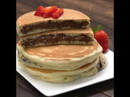 Nutella Stuffed Pancakes Recipe Nutella Pancakes Recipes Nutella