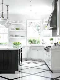 Black And White Diamond Pattern Tile Black And White Kitchen Floors Black And White Diamond Pattern Kitchen Floor White Tile Kitchen Floor Kitchen Flooring White Kitchen Tiles
