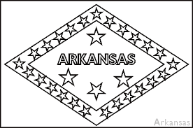 Printable state flags coloring pages. Colouring Book Of Flags United States Of America