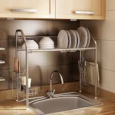 1208s Dish Dryer Rack Stainless Steel Sink Storage Shelf Https Www Amazon Com Dp B01nbrfcg Kitchen Remodel Small Interior Design Kitchen Kitchen Interior