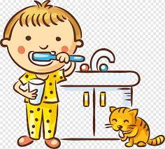 Smiling boy holding a toothbrush and toothpaste. Boy Holding Toothbrush Beside Sink Illustration Tooth Brushing Dentistry Child Children Brush Your Teeth Food People Boy Png Pngwing