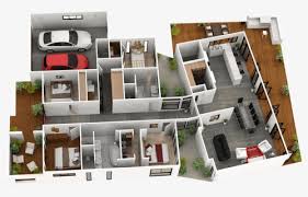 3 bedroom 3 bathroom house plans, floor plans & designs. Floor Plans Png 3 Bed House Plan Transparent Png Kindpng