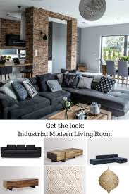 Farmhouse living room decor with a modern fireplace. Grey Modern Farmhouse Living Room Decor Popular Century