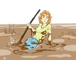 sinking in quicksand by silkyfriction