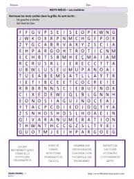 Un jeu pour que les enfants manipulent des mots et leur orthographe. Librairie Interactive Mots Meles Les Matieres