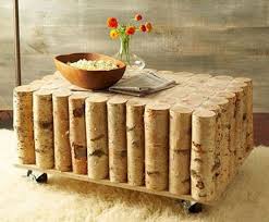 Few people understand how big an impact one piece of furniture can have by balancing out a slightly askew rustic decorating scene. Build Your Own Wooden Log Side Table Diy Projects For Everyone