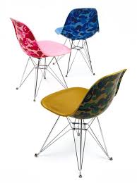 Bape X Modernica Bape Camo Side Chair Eames Side Chair Side Chairs Chair