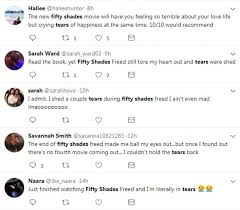 Fifty shades of grey as told by christian will be published in june, author james has announced. Fifty Shades Freed Fans Are Left Sobbing Daily Mail Online