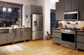 However, fingerprint smudges and kitchen spills can make even stainless steel look not so if the grain is horizontal, start at the top and work your way toward the floor. Find Your Kitchen Style With Our Design Tool Whirlpool