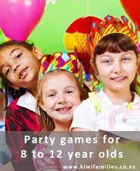 7 Great Party Games For 8 To 12 Year Olds Kiwi Families Boys Birthday Party Games Girls Birthday Party Games Birthday Party Games For Kids