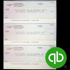 Although deleting a check accomplishes the same thing on your financial statements as. 3up Checks For Quickbooks With Free Logos Discount Tax Forms