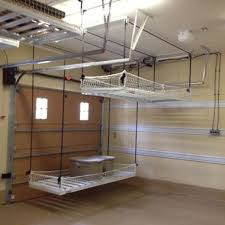 Check out overhead garage storage ideas on top10answers.com. Pulley Design Ideas Pictures Remodel And Decor Diy Overhead Garage Storage Garage Storage Systems Overhead Garage Storage