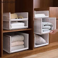 Sliding shelves, deep clothes drawer organizer: Stackable Sliding Clothing Storage Basket For Wardrobe Clothes Storage Box Multi Layer Rack Fridge Organizer Sundries Shelves Storage Holders Racks Aliexpress