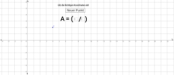 Punkte und figuren ins koordinatensystem einzeichnen. Koordinaten Richtig Eingeben Geogebra