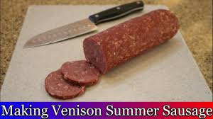 Summer sausage is smoked, so you will need a smoker or a grill that is capable of maintaining low temperatures. Making Venison Summer Sausage Youtube
