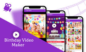 Birthday Song With Name App For Android Birthday Video Maker With Music Android App Facebook Integration In 2020 Video Maker With Music Birthday Gif Happy Birthday Song