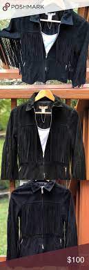 Sold Vintage Fringed Suede Jacket Suede Fringe Jacket Suede Jacket Suede Fashion