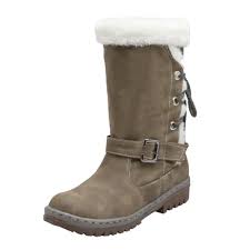 Compre Graceful Classics Women Snow Boots Fashion Flat Heels Winter Shoes Warm Fur Barato Frete Gratis Avaliacoes Reais Com Fotos Joom