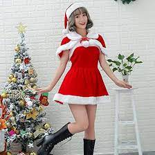 Amazon | サンタ コスプレ サンタクロース スカート 帽子 セパレート クリスマス サンタコス セット 大人 セクシー レディース  コスチューム コスチューム一式 サンタクロース 衣装 仮装 可愛い 男ウケ ハロウィン コスプレ コス | コスプレ・仮装 通販