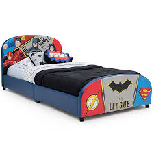 Justice League Upholstered Twin Bed By Delta Children Bed Bath Beyond