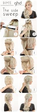 How To Bridal Side Swept Hair Side Swept Hairstyles Hair Styles Hair Makeup