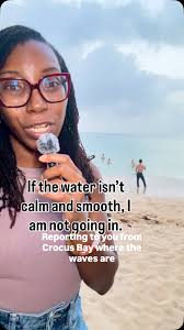 Went to Crocus Bay this evening with the family and it was an immediate  ‘No’ for swimming 😀🤣. A lot of people were enjoying the beach though and  it had one group that was enjoying getting ‘duffle up’ ...