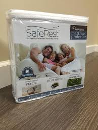 Twin Size Saferest Premium Hypoallergenic Waterproof Mattress Protector Vinyl Free Waterproof Mattress Mattress Protector Mattress