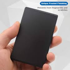 The stainless steel business card holder is available in black/silver. Professional Business Card Holder Business Card Case Slim Design Stainless Steel Card Holders For Men Women Keep Business Cards In Immaculate Condition Buy Online At Best Price In Uae Amazon Ae