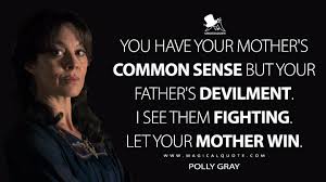 The series, which was created by steven knight and produced by caryn mandabach productions, screen yorkshire and tiger aspect productions, follows the exploits of the. Polly Gray Quotes Magicalquote