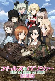 Girls Und Panzer Das Finale New Visual In 2021 Girls Cartoon Art Latest Anime Anime