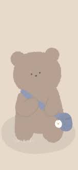 Tons of awesome cute bear wallpapers to download for free. èƒ½å¬æˆ'è¯´ä¸€æ¬¡å— åˆ«ä¹±æƒ³ æœ‰è¯å°±è¯´ çˆ±ä½  Ilustrasi Poster Gambar Kelinci Boneka Hewan