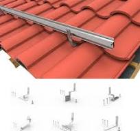Pemasok Disesuaikan Harga Pabrik Solar Roof Mount Tile Hook ...