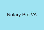 Notary Pro VA