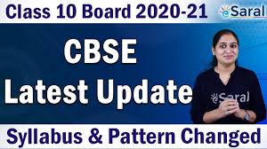 Class 10th Cbse Board 2020 21 Updated Syllabus And Revised Pattern Major Changes Youtube