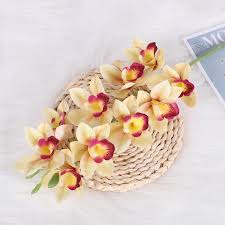 Look out for our gift hampers, which team flowers with an assortment of sweet and savoury treats Qihao 10 Heads 3d Artificial Real Touch Latex Orchid Flower Cymbidium Orchid For Sale Buy Orchid Latex Artificial Cymbidium Cymbidium Orchid Orchids Artificial Flowers Product On Alibaba Com