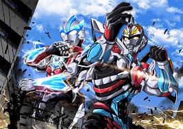 Full Lightning Attacker Ssss Gridman Marvel 4k Wallpaper Anime Crossover Aztec Art