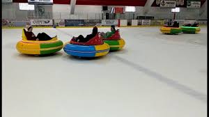 You Can Ride Bumper Cars On This Ice Rink Youtube