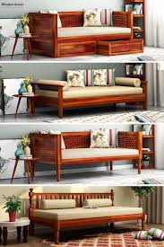 Wooden Divan Bed In 2020 Bed Furniture Design Wooden Sofa Set Designs Living Room Sofa Design