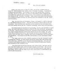 The members of the Fireside Club of Hickory United Presbyterian Church are  pleased to take this means of recognizing and honorin