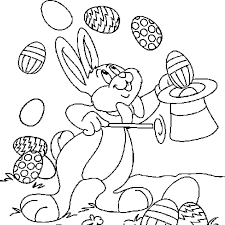 N'est ce pas qu'ils sont mignons et adorables? Coloriage Lapin Paques En Ligne Gratuit A Imprimer