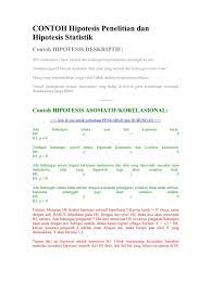 We did not find results for: Contoh Hipotesis Penelitian Dan Hipotesis Statistik