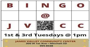 BINGO at James Valley Community Center