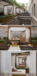 These Hotel Rooms In Istanbul Have A Small Bridge To A Private Cabana Hotel Room Design Outdoor Cabana Cabana Design