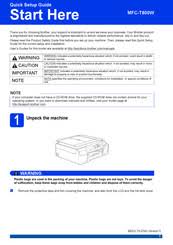 After the complete installation process, you can print with your favorite printer now. Brother Mfc T800w Manuals Manualslib