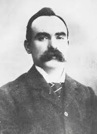 Context: [James Connolly, head and shoulders, front facing portrait] ::  Library Catalog