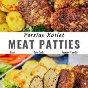 It is the kind of food that moms usually have to hide it while cooking, cause otherwise half of the patties will be eaten by the kids before serving them on the table. Kotlet Persian Meat Patties The Delicious Crescent