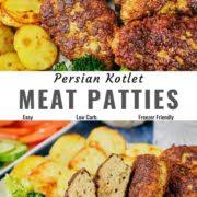 Ash reshteh (persian vegan thick soup) | آش رشته — noghlemey. Kotlet Persian Meat Patties The Delicious Crescent