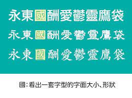 黑秀網heyshow com 台灣設計師入口網站 設計人與設計創意作品大本營 設計文章 設計常識 南去經三國 東來過五湖 不可不知的中文字型範例