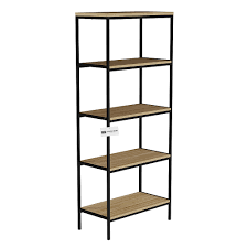 Hastings Home 5 Tier Bookshelf Open Industrial Style Etagere Shelving Unit For Rustic Decoration Storage And Display In Any Room Seacoast Gray Wood And Black 739037zcy Best Buy A custom shelving unit built with steel fittings is extremely strong and.